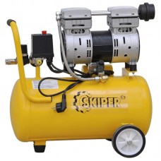 Компрессор безмасляный SKIPER AR25X (до 135 л/мин, 8 атм, поршневой, 25 л, 220 В, 750 Вт)