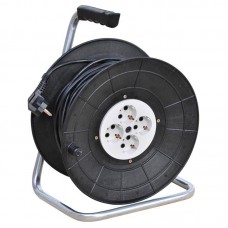 Удлинитель на катушке 50м (4 роз., 3,0кВт, с/з, ПВС 3х1,5, производство РБ) Удлинитель на катушке 50м (4 роз., 3,0кВт, с/з, ПВС 3х1,5, производство РБ)