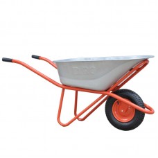 Тачка строительная DARC MASTER 1x140 (0,9мм, до 140 л, до 350 кг, 1x4.00-8, пневмо, ось 16*95)