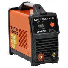 Инвертор сварочный SKIPER ММА-2000S (160-260 В, LED диспл., 120А, 1,6-2,5 мм, электрост. от 6,0 кВт)