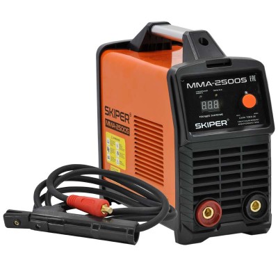 купить Инвертор сварочный SKIPER ММА-2500S (160-260 В, LED диспл., 140А, 1,6-3,2 мм, электрост. от 6,0 кВт)
