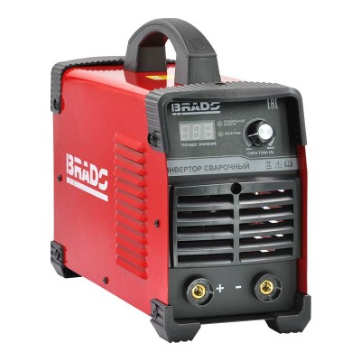 купить Инвертор сварочный BRADO ARC-230X-1 (160-260 В, LED диспл., 230А, 1,6-5 мм, электрост. от 6,0 кВт)