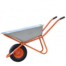 Тачка строительная SBK 1х140 (0,9мм, до 140 л, до 350 кг, 1x4.00-8, пневмо, ось 16*100) Тачка строительная SBK 1х140 (0,9мм, до 140 л, до 350 кг, 1x4.00-8, пневмо, ось 16*100)