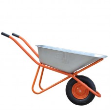 Тачка строительная SBK 1х140 (0,9мм, до 140 л, до 350 кг, 1x4.00-8, пневмо, ось 16*100) Тачка строительная SBK 1х140 (0,9мм, до 140 л, до 350 кг, 1x4.00-8, пневмо, ось 16*100)