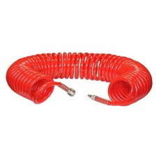 Шланг полиуретановый спиральный 15 м, ф 10/14 мм c быстросъемн. соед. SKIPER ШП-1015