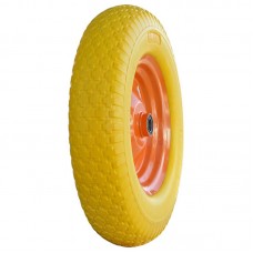 Колесо для тачки BRADO 4.00-8 PU (20х80)
